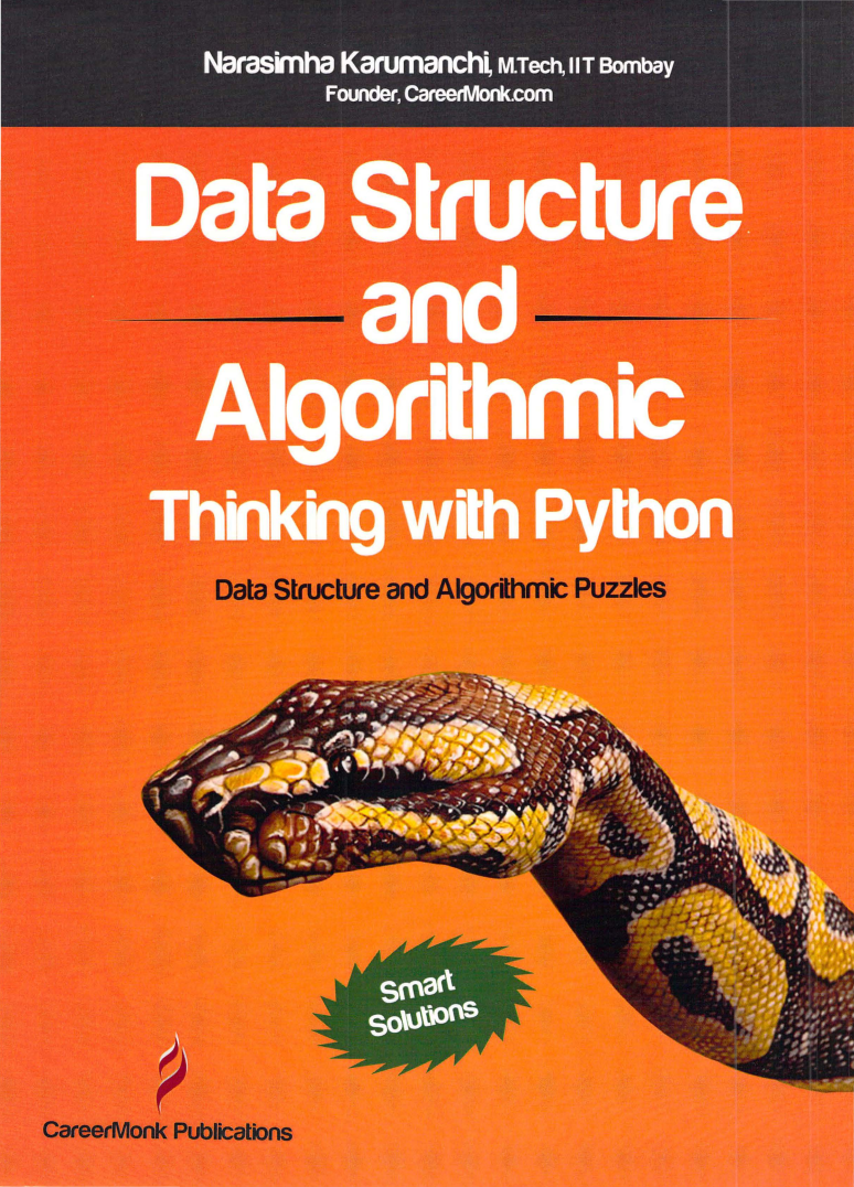 data structure and algorithmic thinking with python